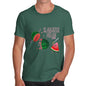 Slaughter Melon Watermelon Pun Men's T-Shirt