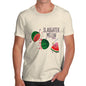 Slaughter Melon Watermelon Pun Men's T-Shirt