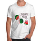 Slaughter Melon Watermelon Pun Men's T-Shirt