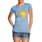 Hide and Seek Solar Eclipse Sun Moon Earth Women's T-Shirt 