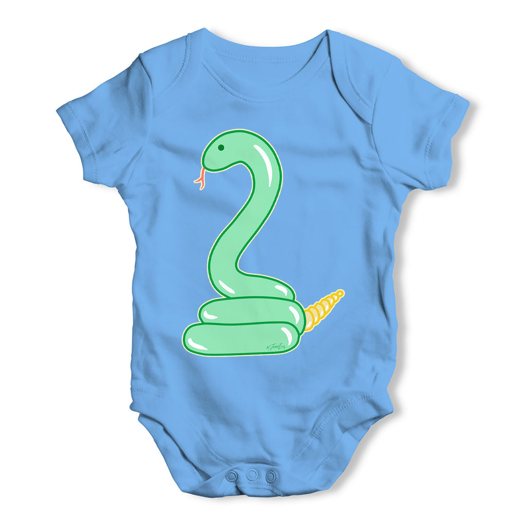 Snake Balloon Animal Baby Grow Bodysuit