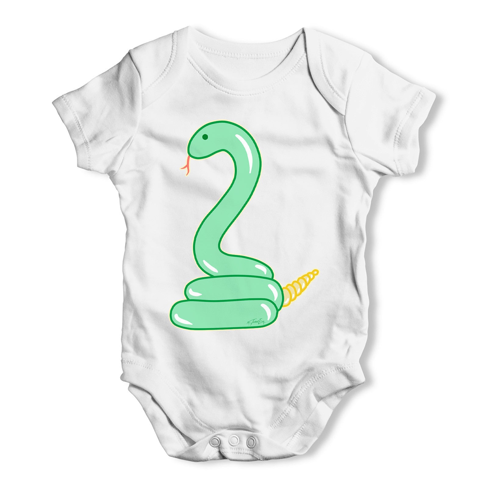 Snake Balloon Animal Baby Grow Bodysuit