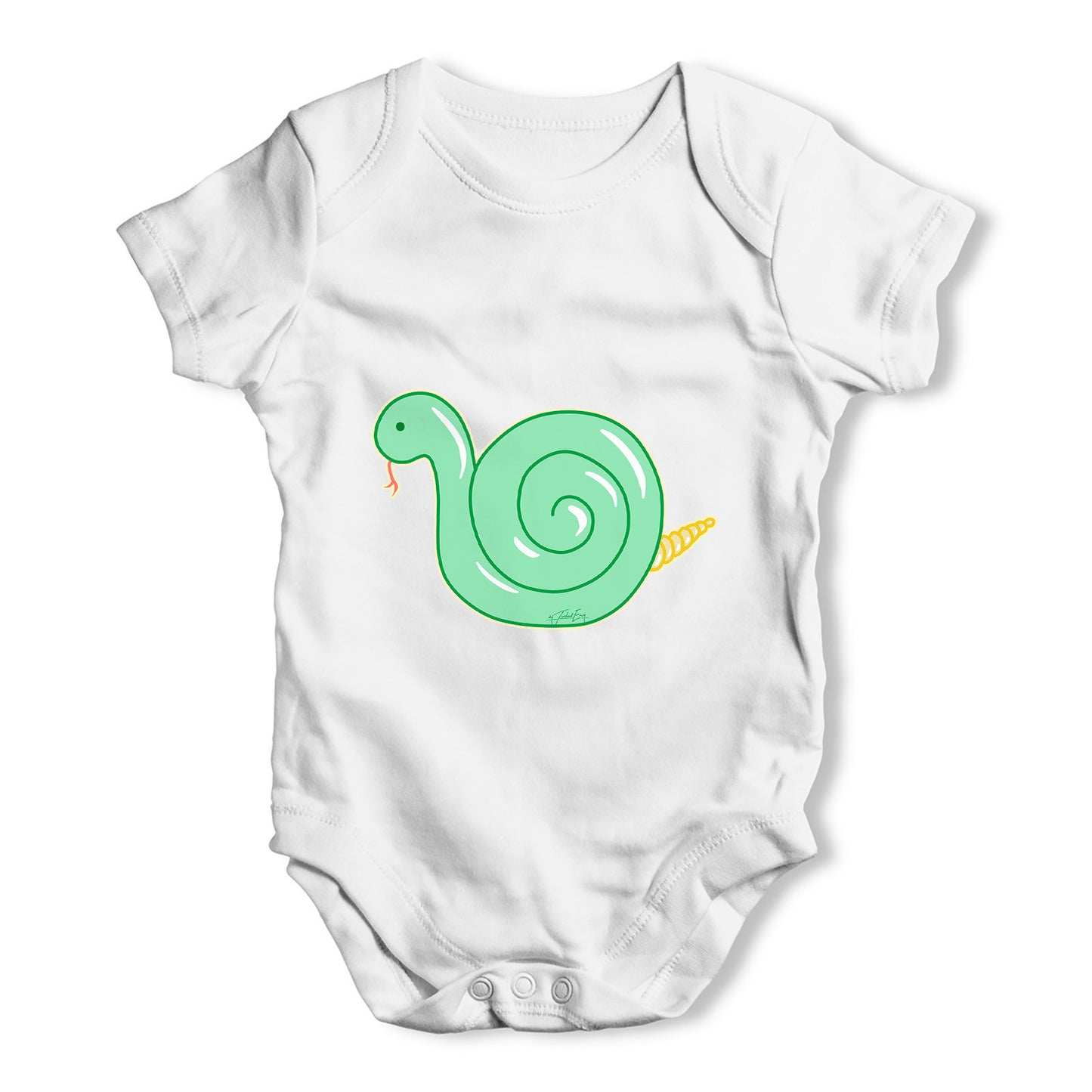 Snake Balloon Animal Snail Baby Grow Bodysuit