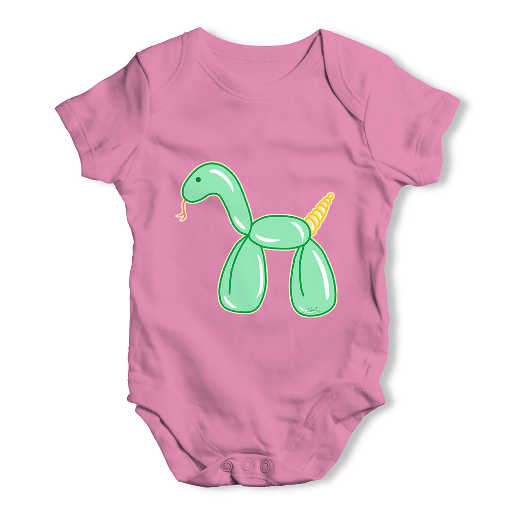 Snake Balloon Animal Horse Baby Grow Bodysuit