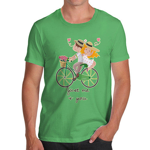 Bicycle Just Me and You Men's T-Shirt