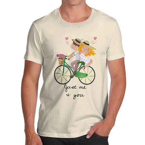 Bicycle Just Me and You Men's T-Shirt