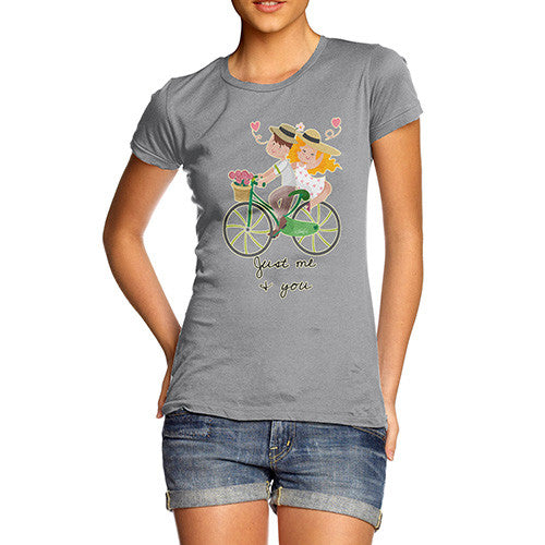 Bicycle Just Me and You Women's T-Shirt 