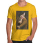 Joseph Ducreux Cat Face Pointing Laughing Men's T-Shirt