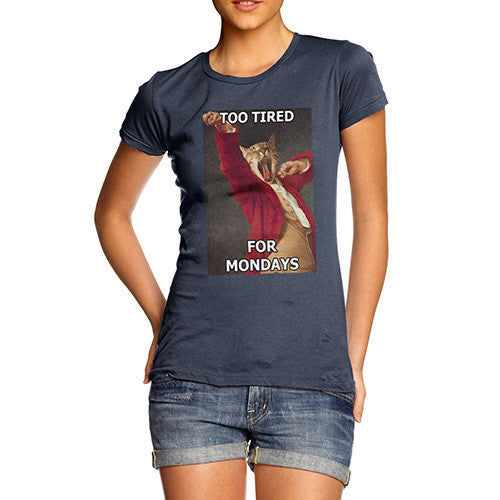 Joseph Ducreux Yawning Too Tired for Mondays Women's T-Shirt 