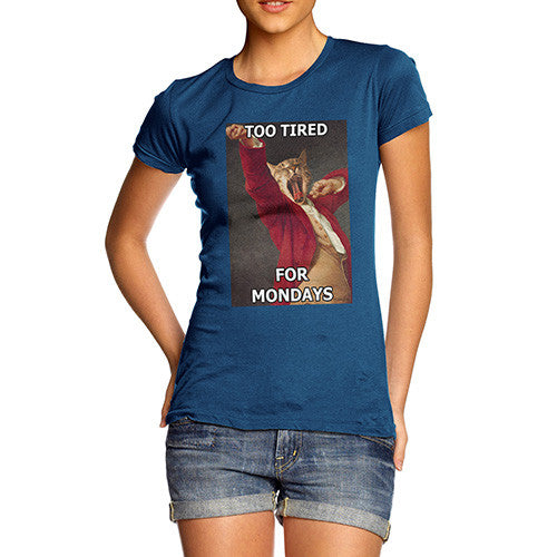 Joseph Ducreux Yawning Too Tired for Mondays Women's T-Shirt 