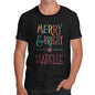 Merry And Bright Personalised Men's T-Shirt