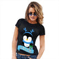 Baby Penguin Personalised Women's T-Shirt 