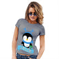 Baby Penguin Personalised Women's T-Shirt 