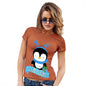 Baby Penguin Personalised Women's T-Shirt 