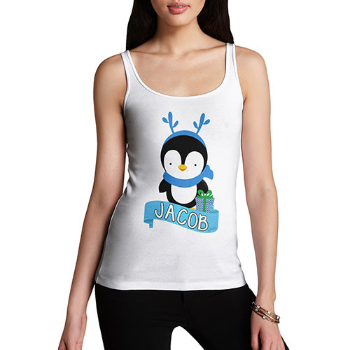 Baby Penguin Personalised Women's Tank Top