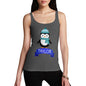 Christmas Penguin Personalised Women's Tank Top