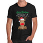 Red Nosed Reindeer Personalised Men's T-Shirt