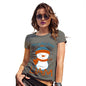 Christmas Snowman Personalised Women's T-Shirt 