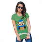 Christmas Owl Personalised Women's T-Shirt 