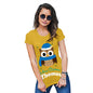 Christmas Owl Personalised Women's T-Shirt 