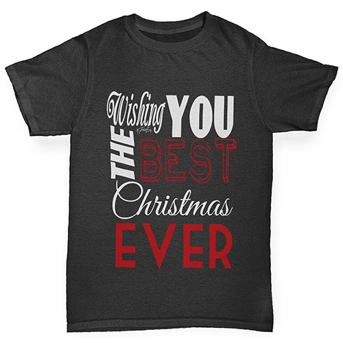 Wishing You The Best Christmas Boy's T-Shirt