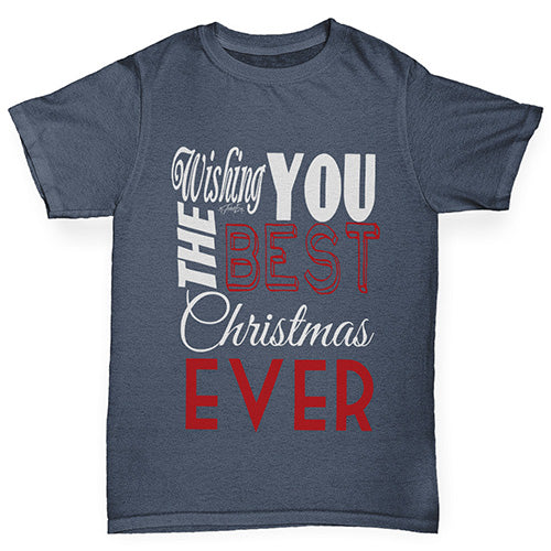 Wishing You The Best Christmas Boy's T-Shirt