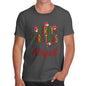 Merry Christmas Personalised Men's T-Shirt