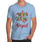 Merry Christmas Personalised Men's T-Shirt