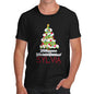 Wonderful Christmas Tree Personalised Men's T-Shirt