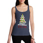 Wonderful Christmas Tree Personalised Women's Tank Top