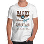 Daddy Wonderful Christmas Personalised Men's T-Shirt