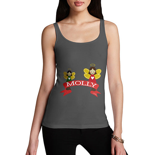 Sweet Angels Beautiful Banner Personalised Women's Tank Top