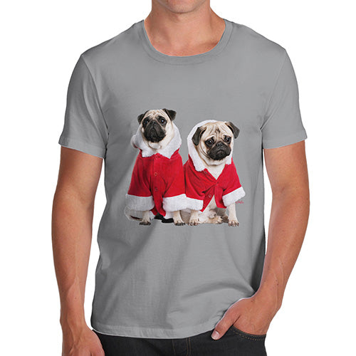Christmas Pugs Santa Men's T-Shirt