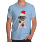 Christmas Bauble Puppy Men's T-Shirt