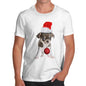 Christmas Bauble Puppy Men's T-Shirt