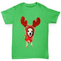 Christmas Reindeer Chihuahua Boy's T-Shirt