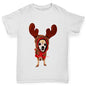 Christmas Reindeer Chihuahua Boy's T-Shirt