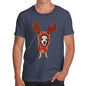 Christmas Reindeer Chihuahua Men's T-Shirt