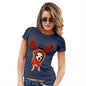 Christmas Reindeer Chihuahua Women's T-Shirt 