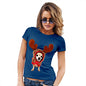 Christmas Reindeer Chihuahua Women's T-Shirt 