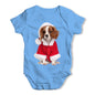 Christmas King Charles Spaniel Baby Grow Bodysuit