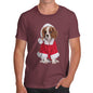 Christmas King Charles Spaniel Men's T-Shirt