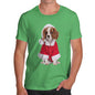 Christmas King Charles Spaniel Men's T-Shirt