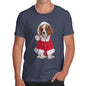 Christmas King Charles Spaniel Men's T-Shirt