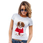 Christmas King Charles Spaniel Women's T-Shirt 