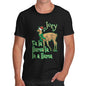 Fa La Llama Funny Christmas Personalised Men's T-Shirt