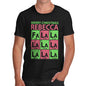 Periodic Table Fa La La Christmas Geek Personalised  Men's T-Shirt