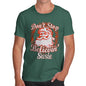 Don't Stop Believing Santa Personalised Men's T-Shirt