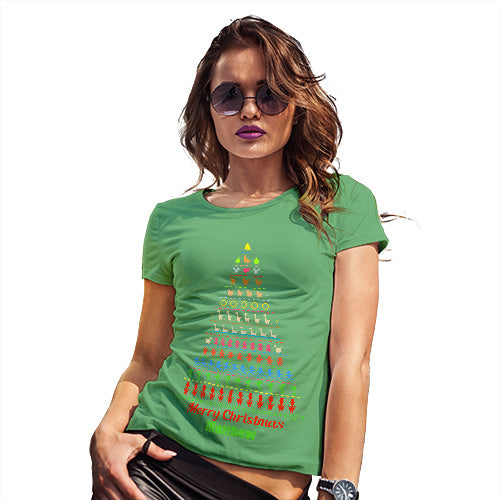 Twelve Days of Christmas Personalised Women's T-Shirt 