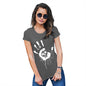 Skull Handprint Women's T-Shirt 